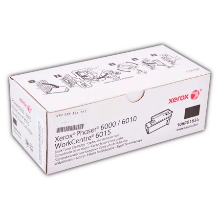 Toner Xerox 106R01634 Negro 2,000 páginas