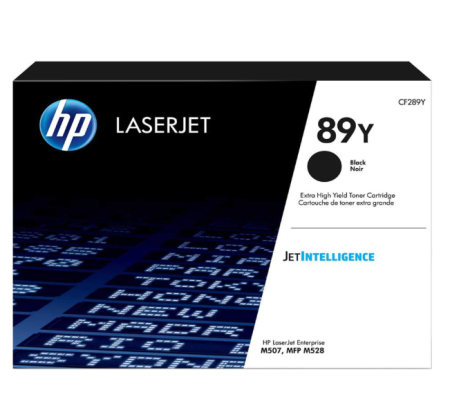 Tóner Hp 89Y (CF289Y) Negro 20,000 Pag LaserJet Enterprise M507DN