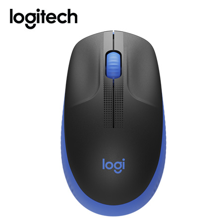 Mouse Logitech M190 Wireless Full-Size Blue (910-005903)