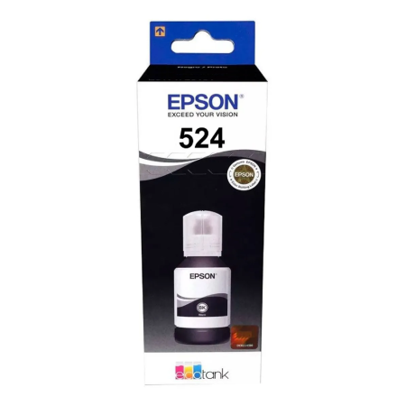 Botella de Tinta Epson T524 (T524120) Negro 127ml