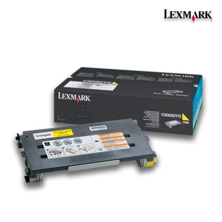 Tóner Lexmark C500S2YG Yellow 1,500pag