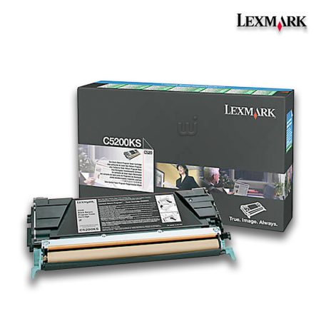 Tóner Lexmark C5200KS Negro 1,500pag