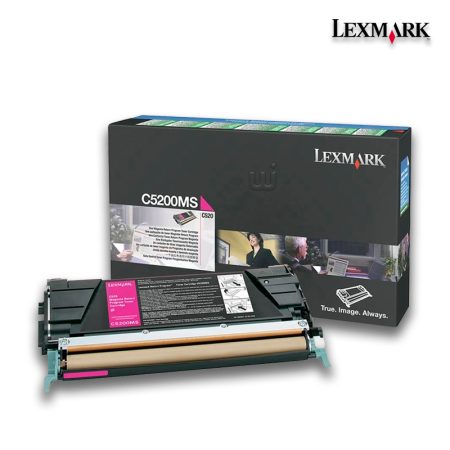 Tóner Lexmark C5200MS Magenta 1,500pag