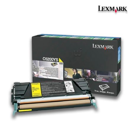 Tóner Lexmark C5200YS Yellow 1,500pag