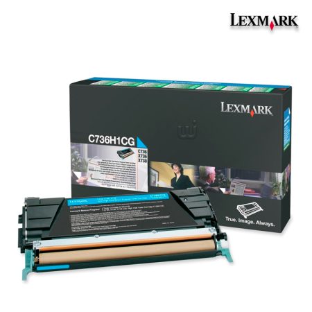 Tóner Lexmark C736H1CG Cyan 10,000pag