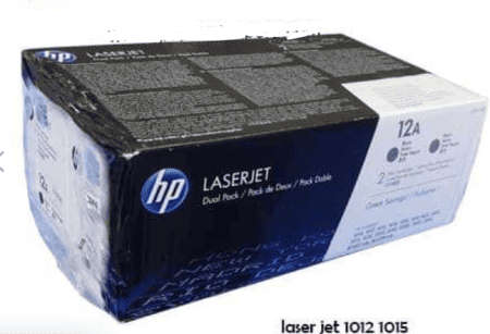 Toner Hp 12AD (Q2612AD) Negro Dual Pack 2,000 Pag LaserJet 1020