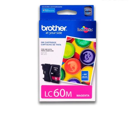 Tinta Brother LC-60M Magenta 260 paginas