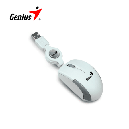 Mouse Genius Micro Traveler V2 USB White (0022664)