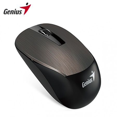 Mouse Genius Nx-7015 Wireless Blueeye Chocolate/Black (0022951)