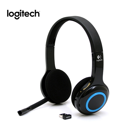 Audífono Logitech  C/Microf.  H600 USB Wireless Black (0023563)