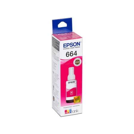 Botella de Tinta Epson T664 (T664320) Magenta 70ml