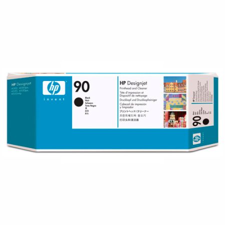 Cabezal HP 90 (C5054A) Negro 230pag  DesignJet 4000