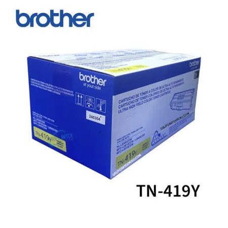 Toner Brother TN-419Y  Yellow 9,000 paginas