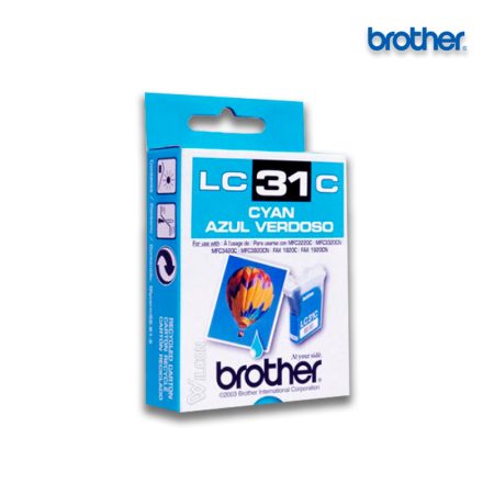 Tinta Brother LC-31C Cyan 400PG MFC-3220 MFC-3420
