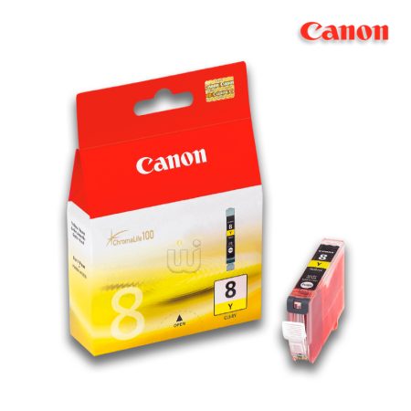 Tinta Canon CLI-8Y Yellow 13ML 790Pag. iP4200D iP6600
