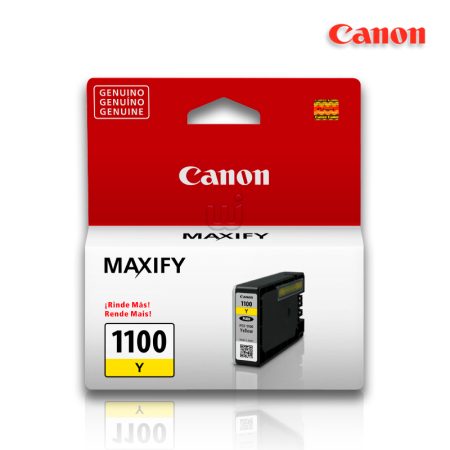 Tinta Canon PGI-1100 Yellow 4.5ML 312Pag. MB2010