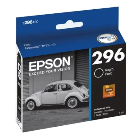 Tinta Epson T296120 (296) Negro 130 Pag