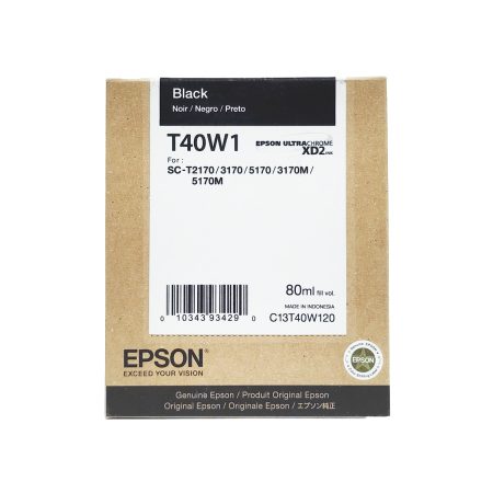 Tinta Epson T40W120 Negro 80 ML
