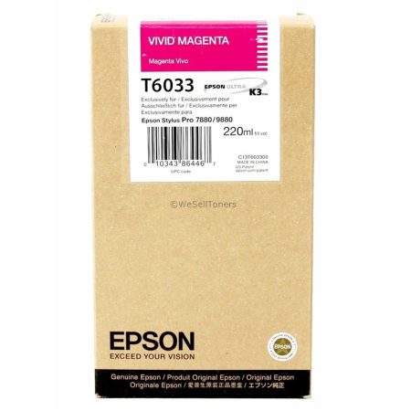 Tinta Epson T603300 Vivid Magenta (220ML)