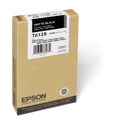 Tinta Epson T612800 Negro (220ML)