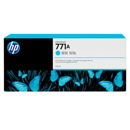 Tinta HP B6Y20A (771A) Light Cyan 775ML DesignJet Z6200