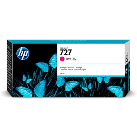 Tinta HP F9J77A (727A) Magenta 300ML DesignJet T1500