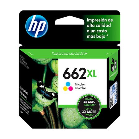 Tinta Hp CZ106AL (662XL) Tricolor 330 Pag.
