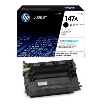 Tóner Hp 147A (W1470A) Negro 10,500 Pag LaserJet Enterprise M610