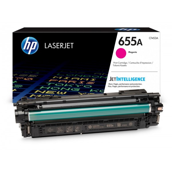 Tóner HP 655A (CF453A) Magenta 10,500 Pag Color LaserJet Enterprise M652dn - Imagen 2