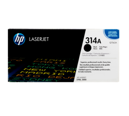 Tóner Hp 314A (Q7560A) Negro 6,500 Pag LaserJet 2700