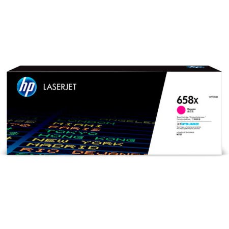 Tóner Hp 658X (W2003X) Magenta 28,000 Pag Color LaserJet Enterprise M751