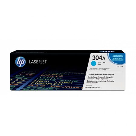 Toner Hp 304A (CC531A) Cyan 2,800 Pag LaserJet CP2025