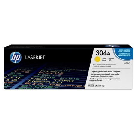 Toner Hp 304A (CC532A) Yellow 2,800 Pag Color LaserJet CP2025