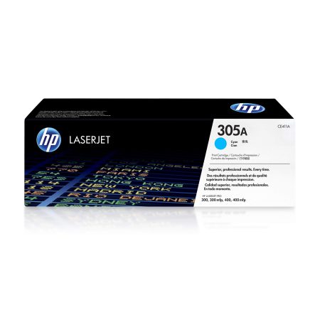 Tóner Hp 305A (CE411A) Cyan 2,600 Pag LaserJet Color M351A