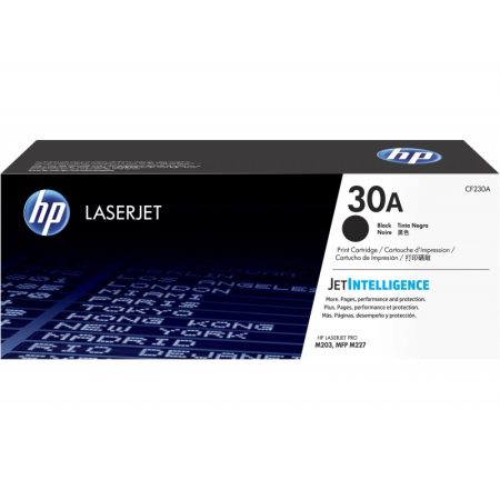 Toner Hp 30A (CF230A) Negro 1,600 Pag LaserJet Pro MFP M227