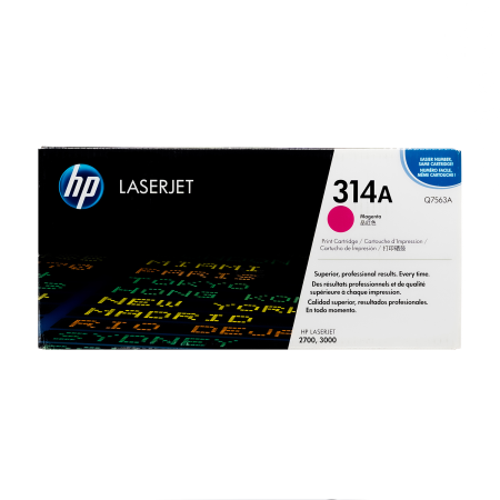 Tóner Hp 314A (Q7563A) Magenta 3,500 Pag LaserJet 2700