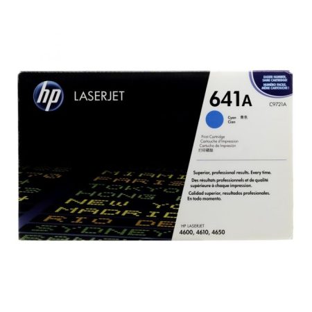Tóner Hp 641A (C9721A) Cyan 8,000 Pag LaserJet 4600