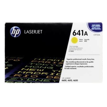 Tóner Hp 641A (C9722A) Yellow 8,000 Pag LaserJet 4600