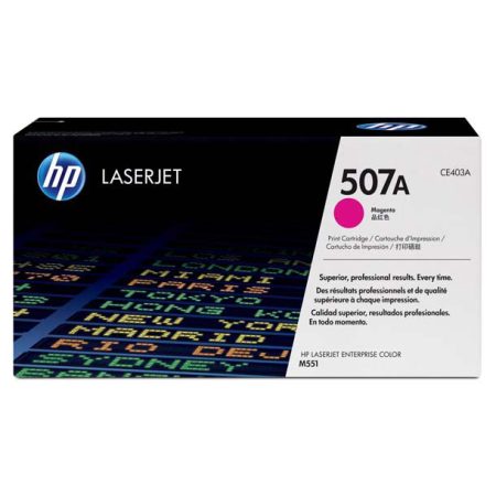 Toner Hp 507A (CE403A) Magenta 6,000 Pag LaserJet Pro M551dn