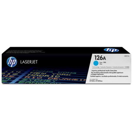 Toner Hp Lj CE311A (126A) Cyan 1,000 Pag. LaserJet CP1025nw