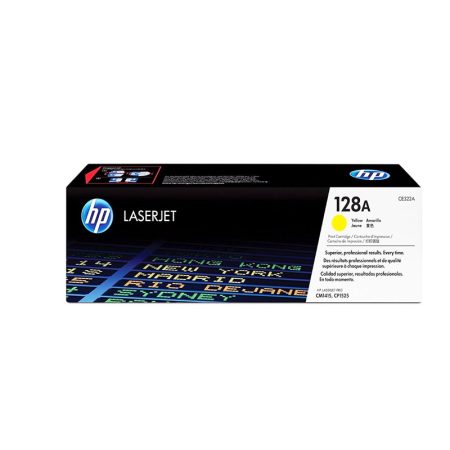 Toner Hp 128A (CE322A) Yellow 1,300pg LaserJet CM1410