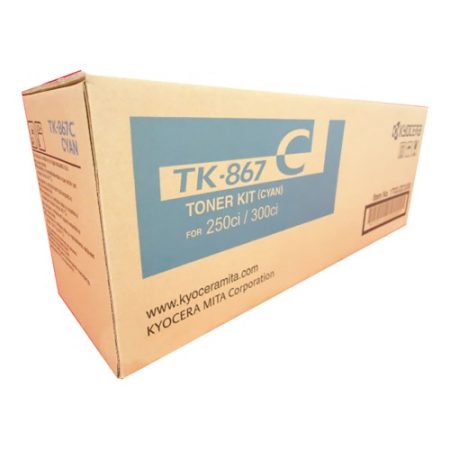 Tóner Kyocera TK-867C Cyan 12,000pag
