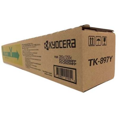 Tóner Kyocera TK-897Y Yellow 6,000pag