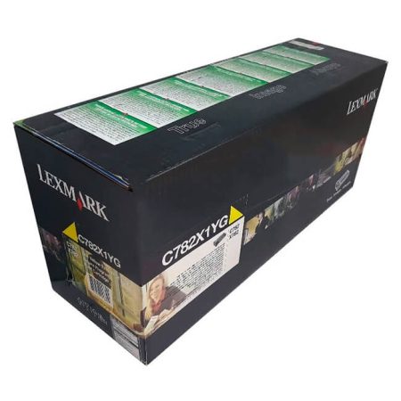Tóner Lexmark C782X1YG Yellow 15,000pag