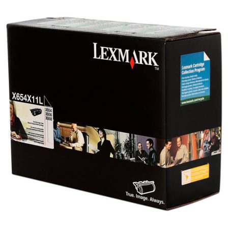 Tóner Lexmark T654X11L Negro 36,000pag