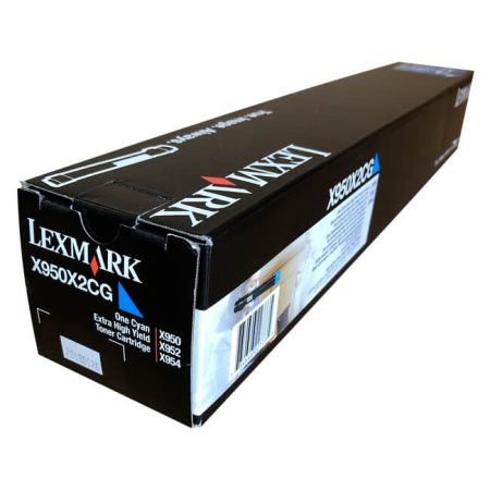 Tóner Lexmark X950X2KG Cyan 22,000pag