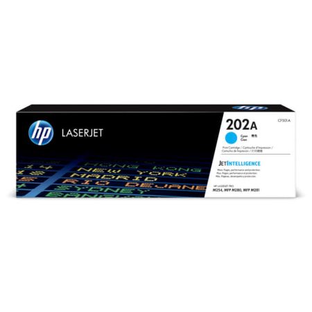 Toner hp LJ 202A (CF501A) cyan 1,300 Pag Color LaserJet Pro MFP M281fdw