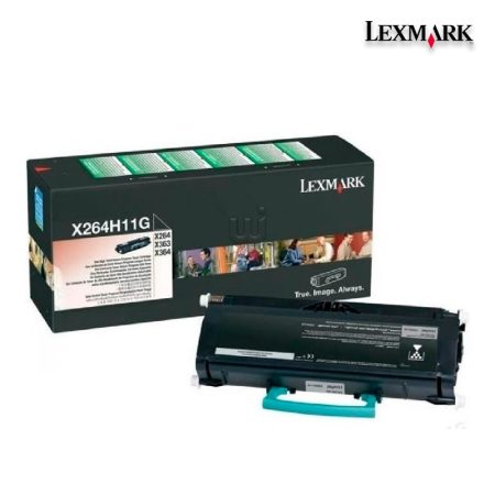 Tóner Lexmark X264H11G Negro 9,000pag