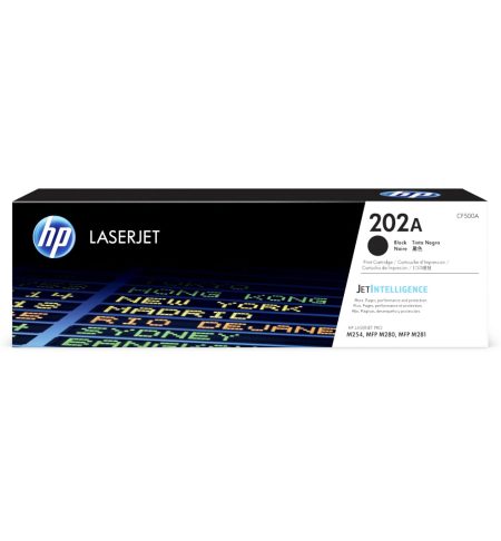Toner hp LJ 202A (CF500A) Negro 1,400 Pag Color LaserJet Pro MFP M281fdw