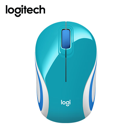 Mouse Logitech M187 Mini Wireless Refresh Light Blue (910-005363)